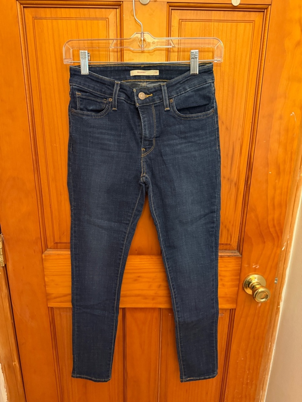 Levi's Dark Indigo Skinny Jeans
